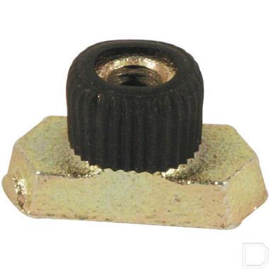 VORXEON 50 stuks T-moer M6 moer 8 3030 glijmoeren, T-groefset, type B, koolstofstaal voor aluminium profiel, extrusiesleuf