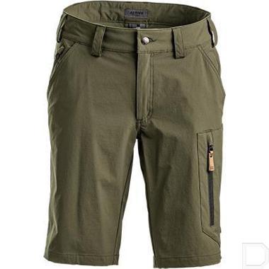 Korte broek, heren, L, Active stretch, olijfgroen - Broeken