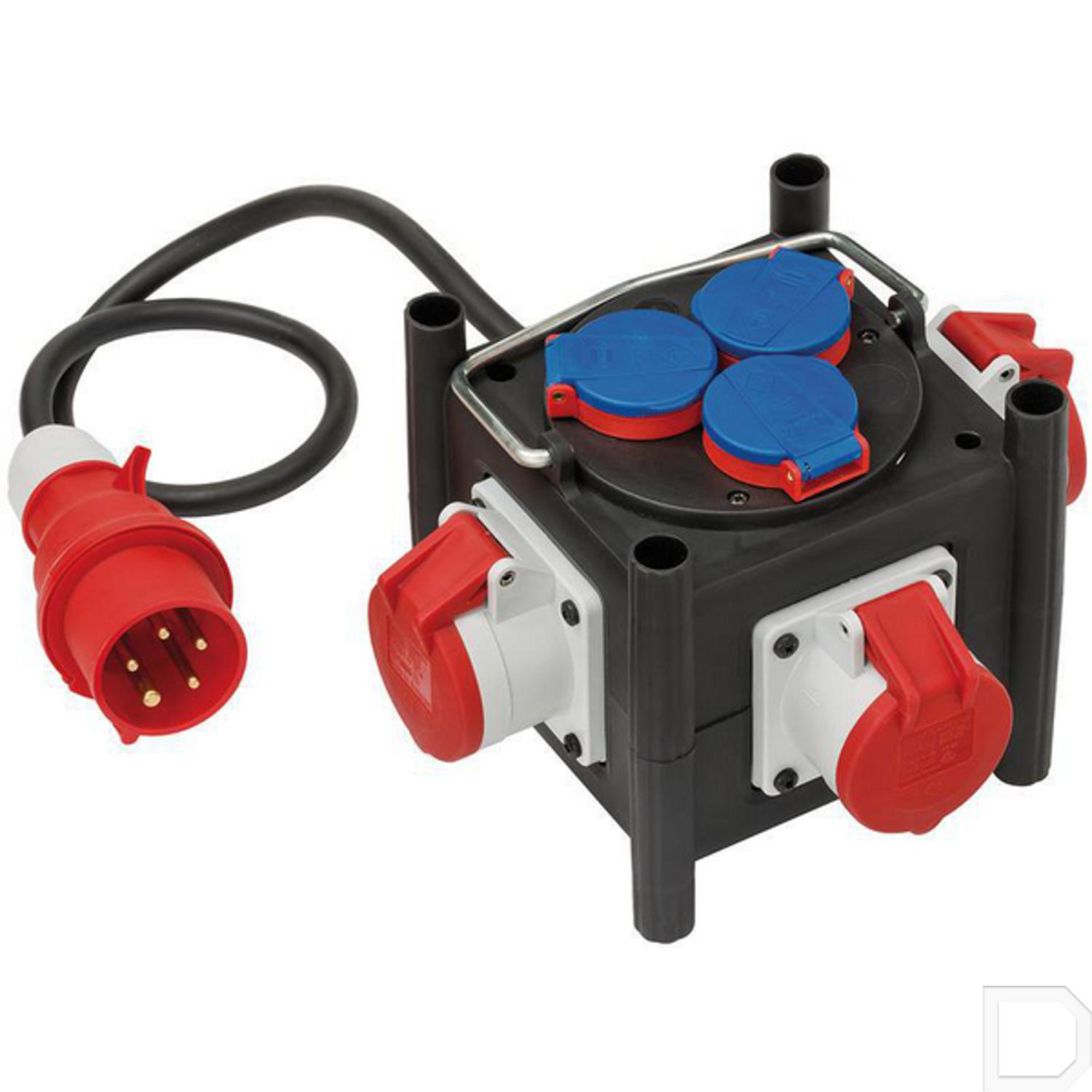 Stroomverdeler CEE 400 volt online kopen | AIC Visser