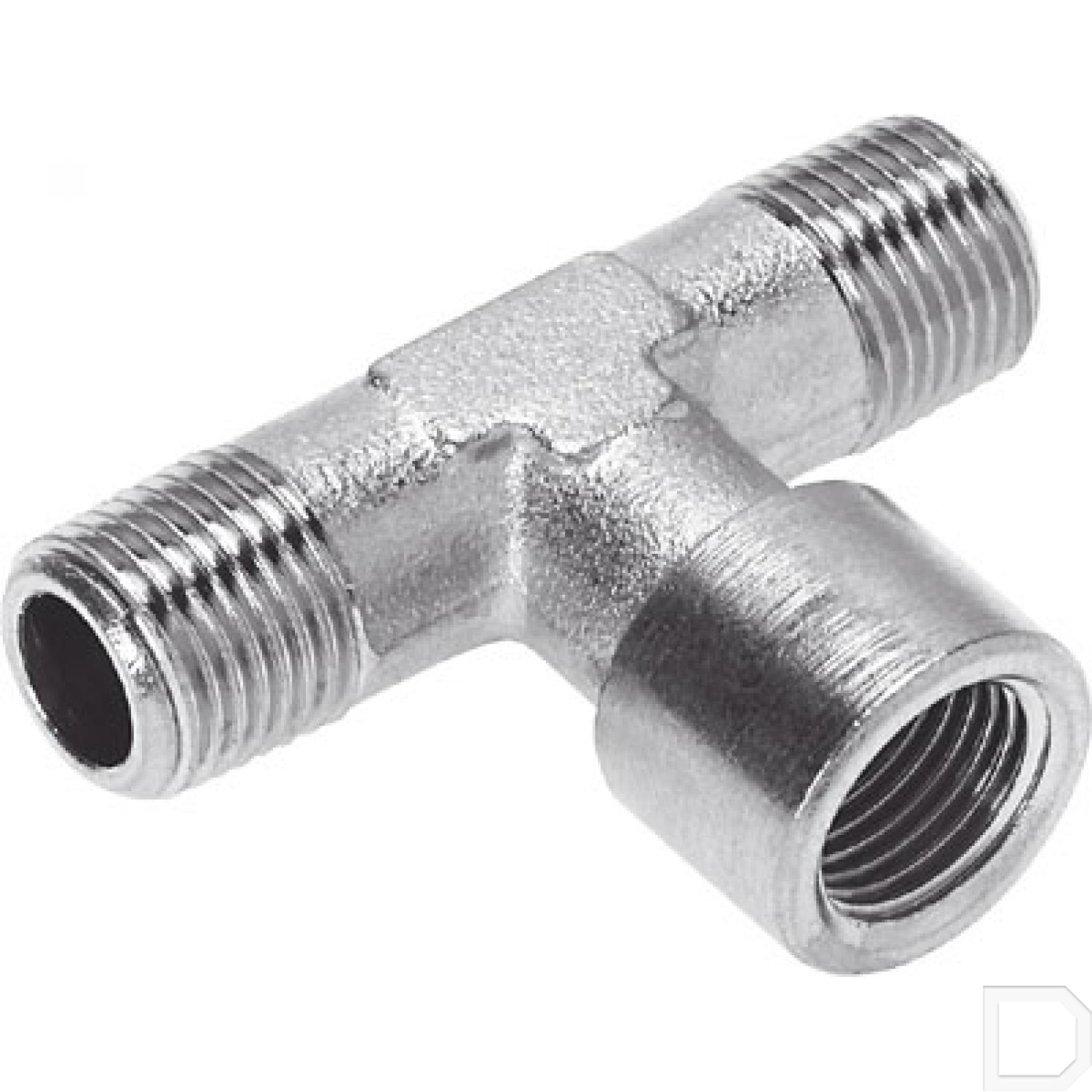 T-schroefkoppeling NPFC-T-G38-2R38-FMM - Messing | INDI