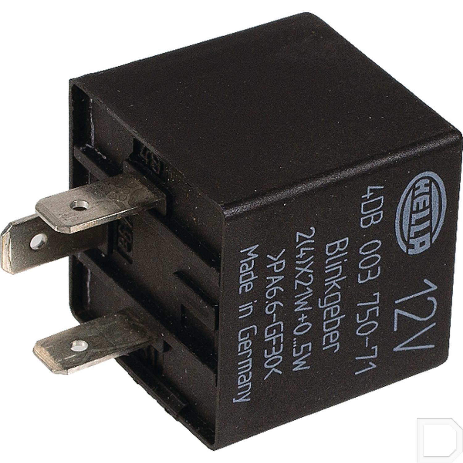 knipperlicht RELAIS 4 pins (Pknrel021) | knipperlichtrelais | MOTOR ONDERDELEN CUIJK