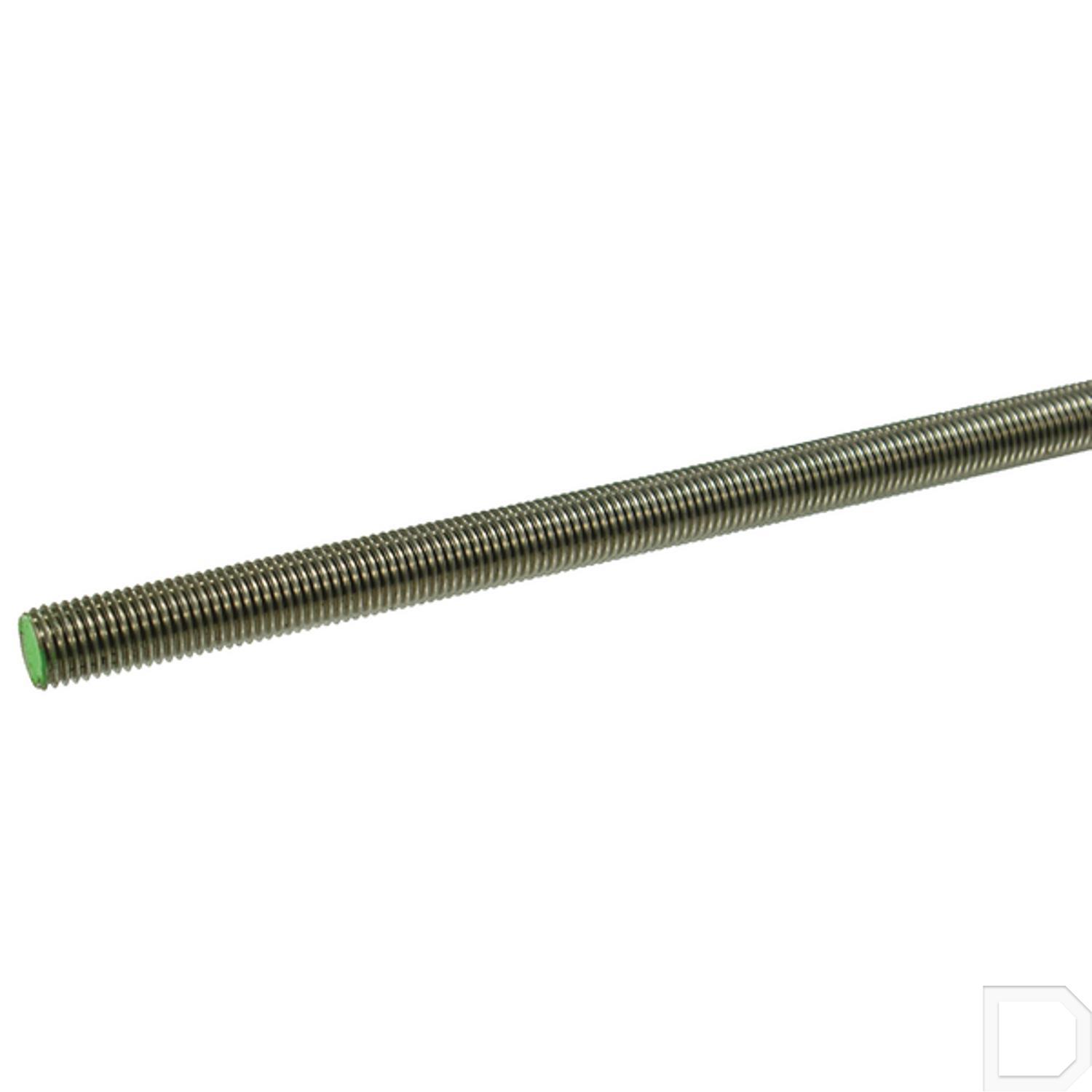 10 stokschroeven M8 x 90 mm RVS 316