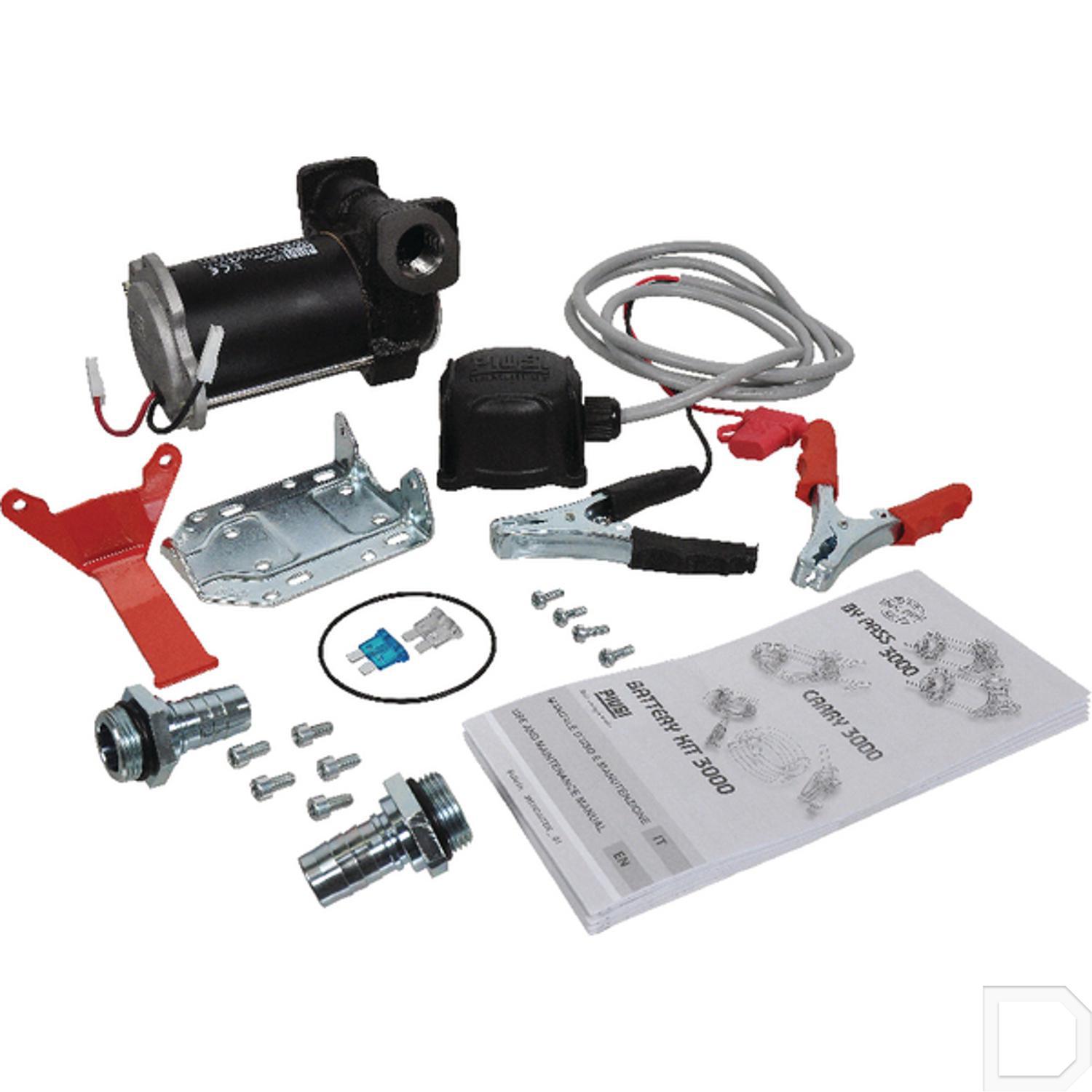 Piusi BP3000 Vantage Slimme Dieselpomp 24V | Maximale werkdruk: 1,5 bar