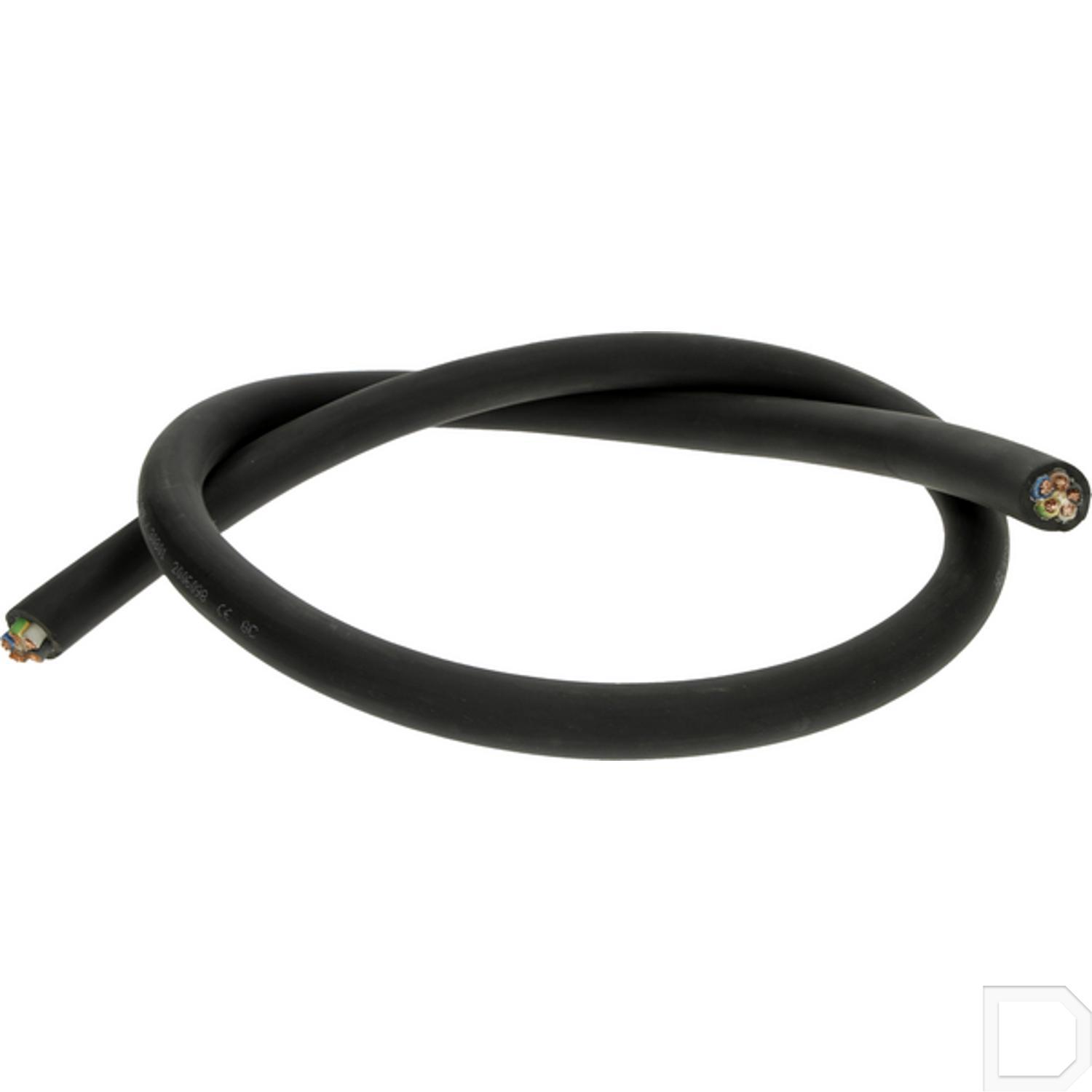 Neopreenkabel 5x1.5mm² - Rubber- Neopreen kabel| INDI