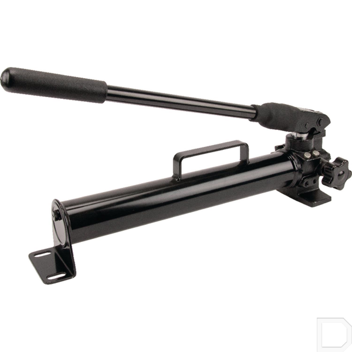 Handmatige hydraulische pomp handpomp slangkoppeling voor hydraulische cilinder hydraulische buisbuigers Maximale druk: 70Mpa, olieopslagcapaciteit: 350 cc Compact en licht