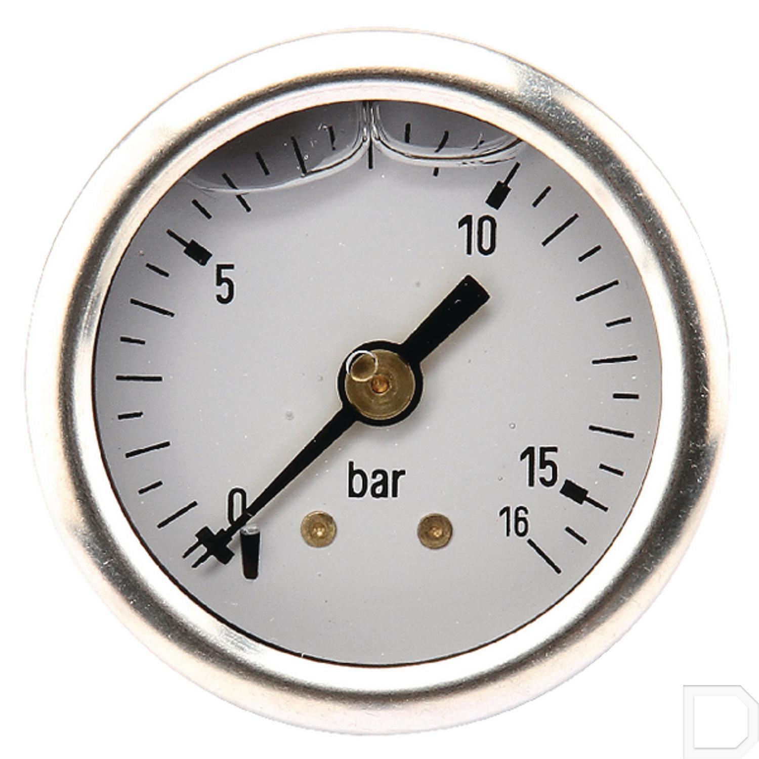 Wildkamp Manometer Rvs Manometer Ø 40mm 0-25bar 1/8